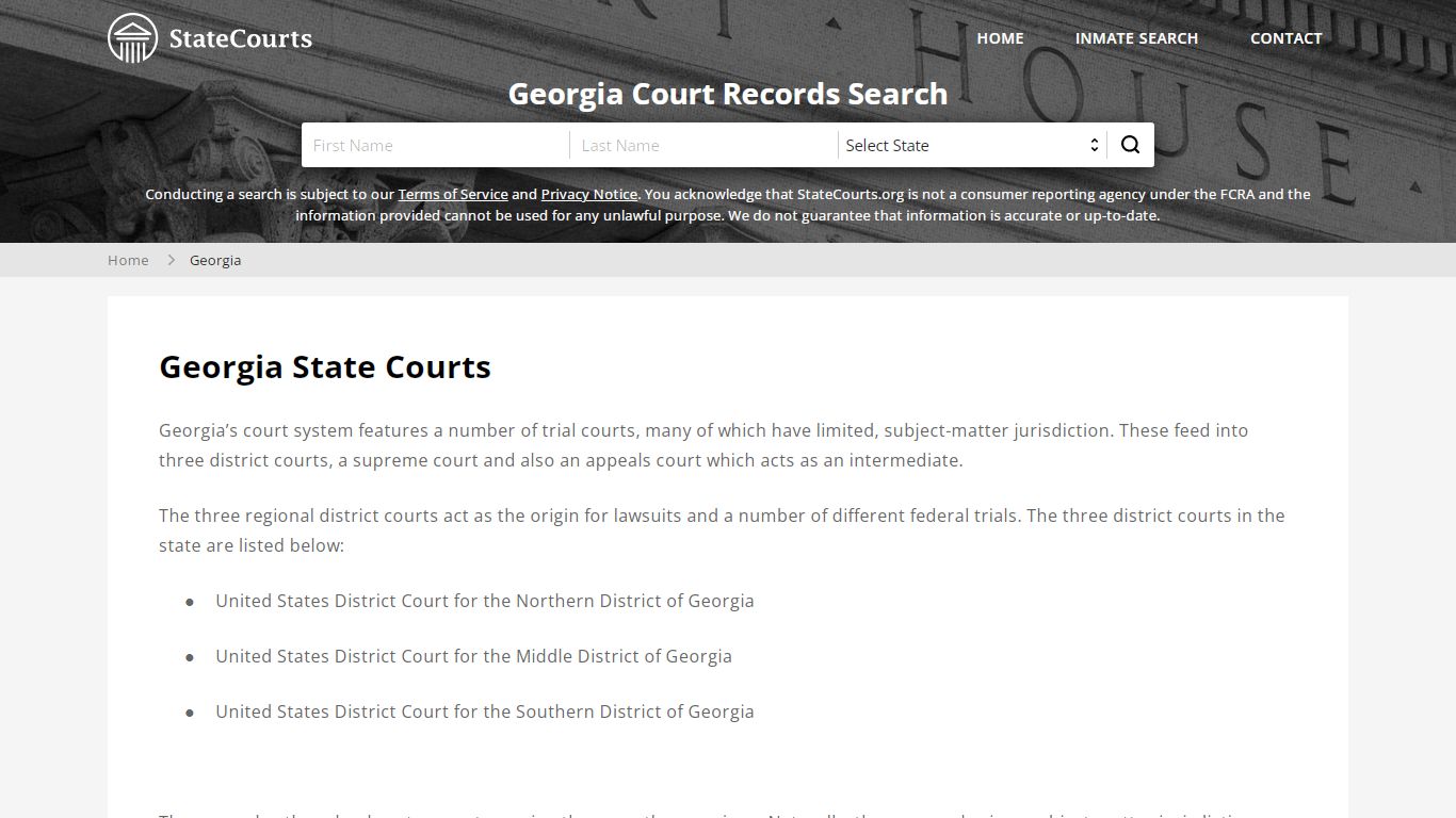 Georgia Court Records - GA State Courts